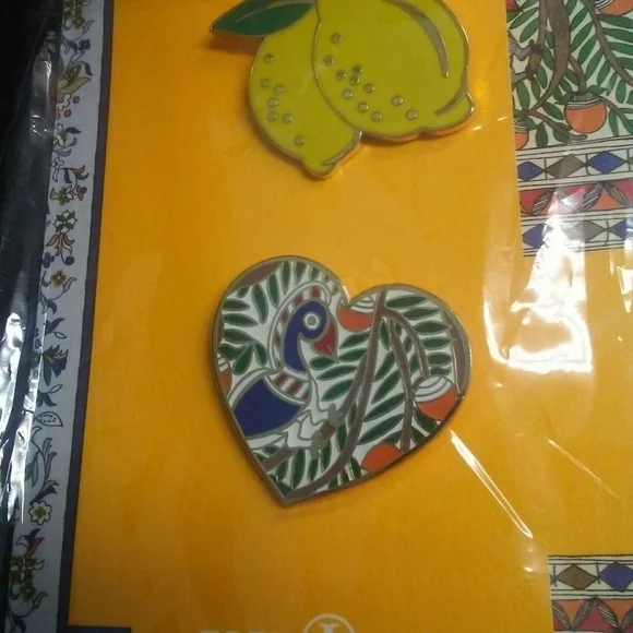 NEW! Tory Burch Ltd. Ed. Lapel Pins - Picture 3 of 3
